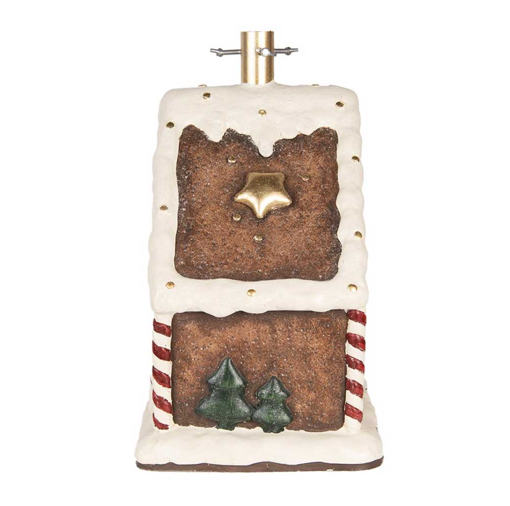 Christmas tree standard gingerbread house 37x26x47 cm