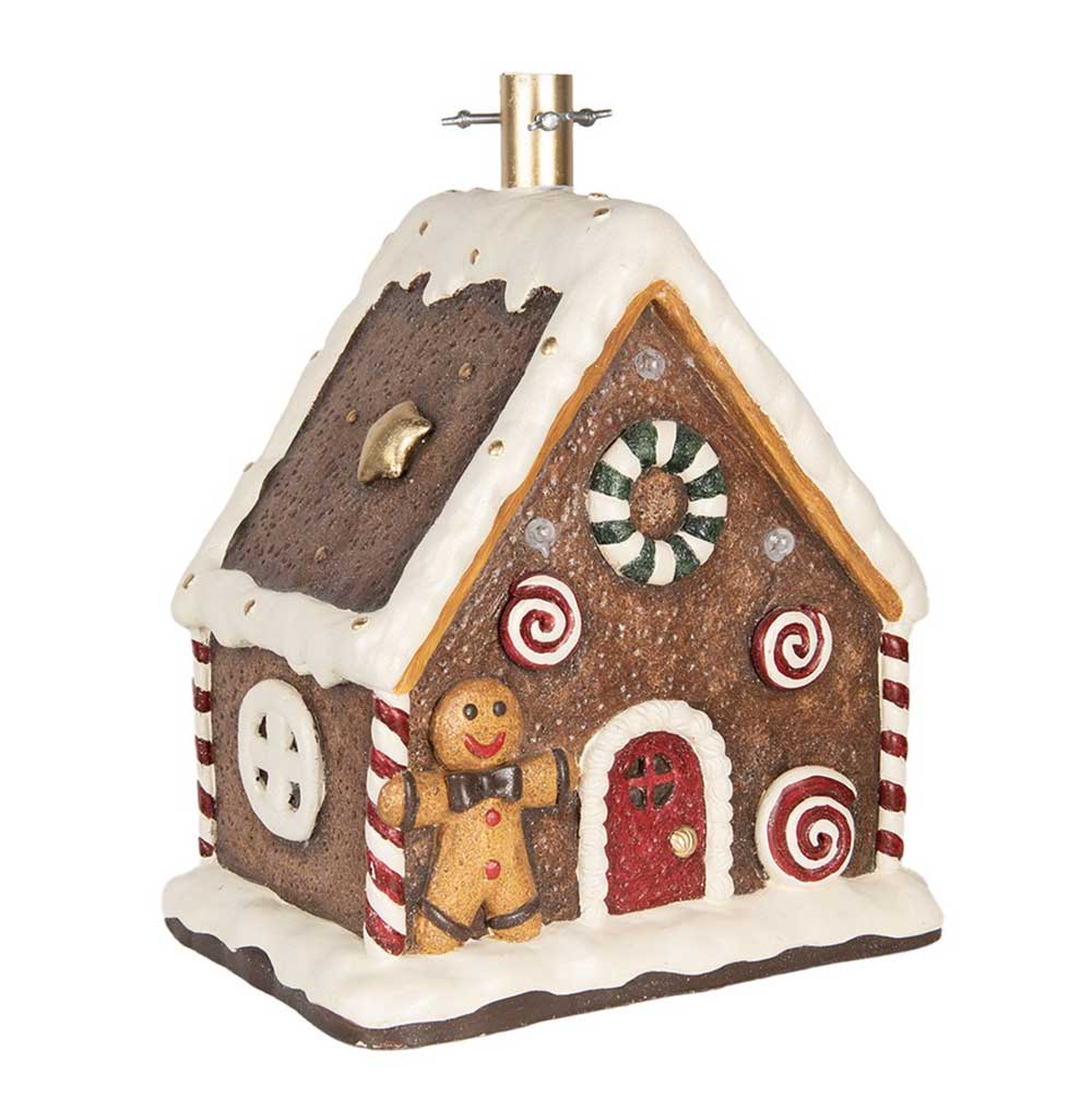 Christmas tree standard gingerbread house 37x26x47 cm