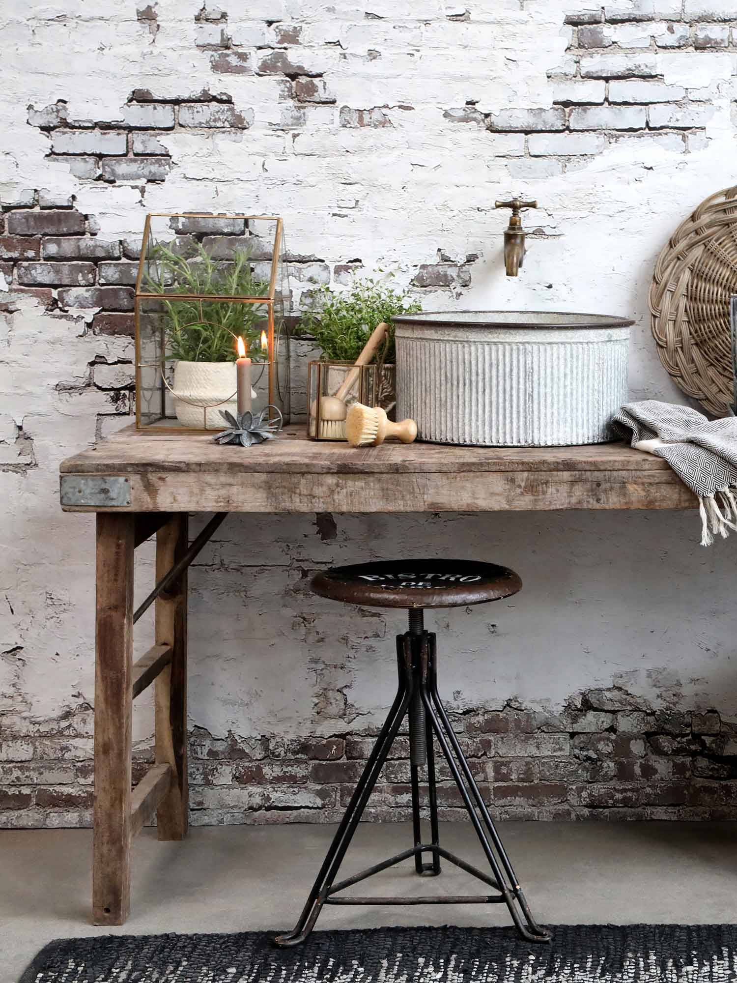 Dekoro elementas - Stiklinis namelis