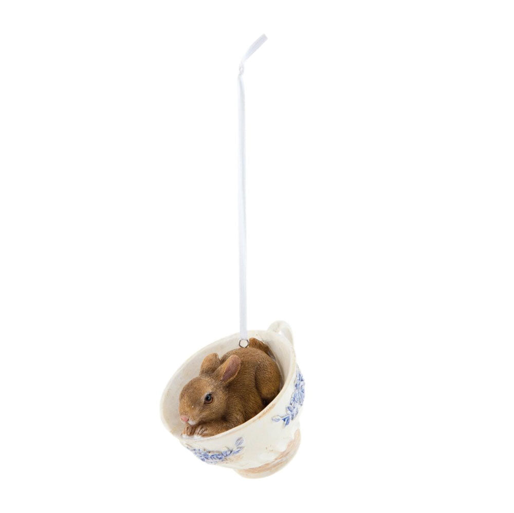 Decoration Pendant Bunny in a Cup