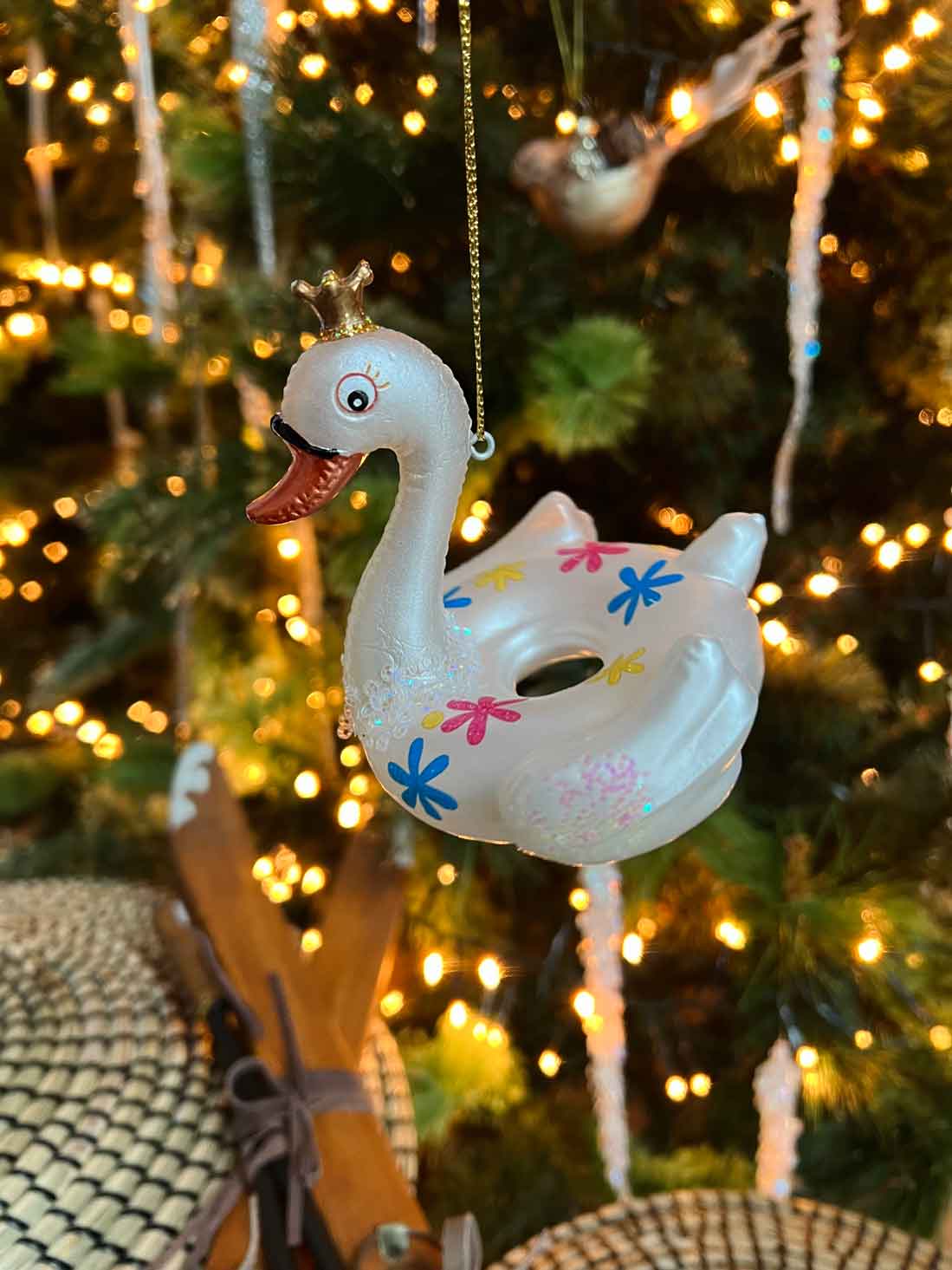 Eglutės žaisliukas "A duck"