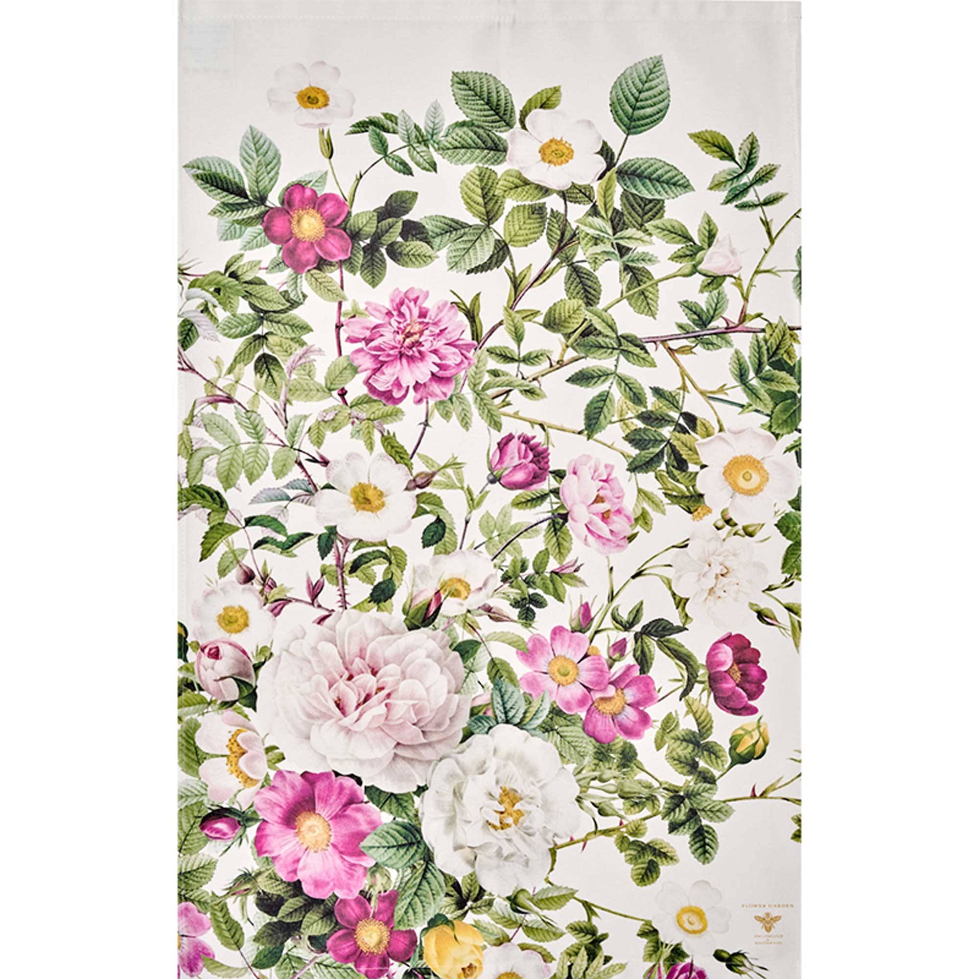 Ekologiškas arbatinis rankšluostis – Rose Flower Garden