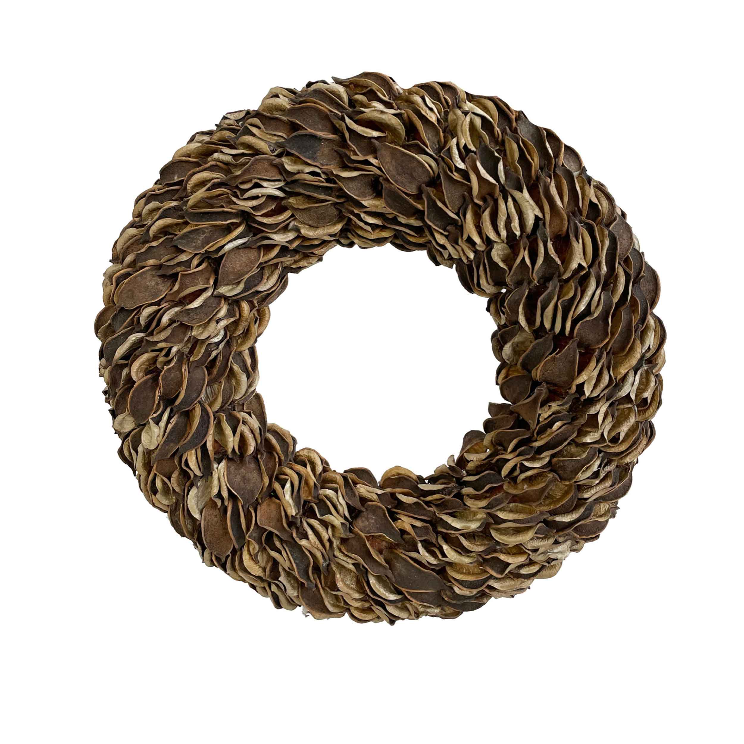 Pods Wreath Natural