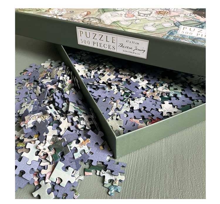 Puzlė - šeimos Kalėdos