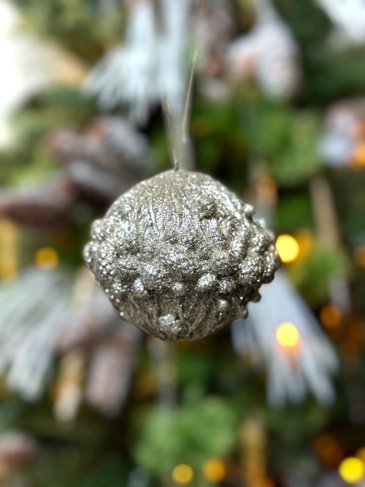 Christmas Bauble Gold Coloured