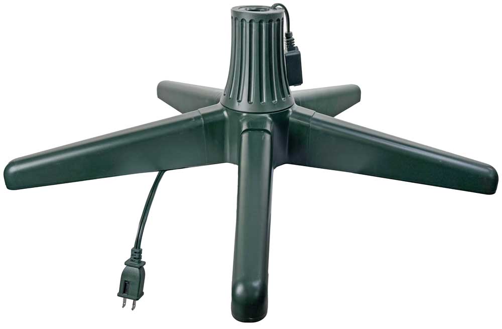 Rotating Christmas Tree Stand | EU | Up To 35Kg And 2,4M Tree Green