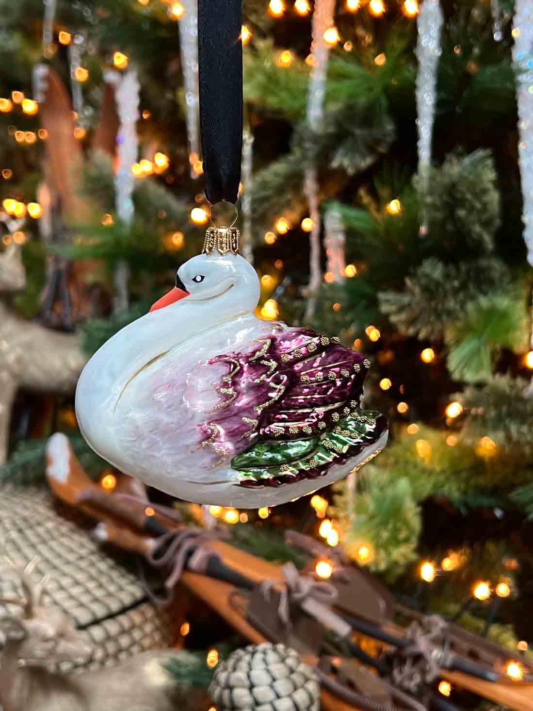 Christmas Ornament - Rosa Swan