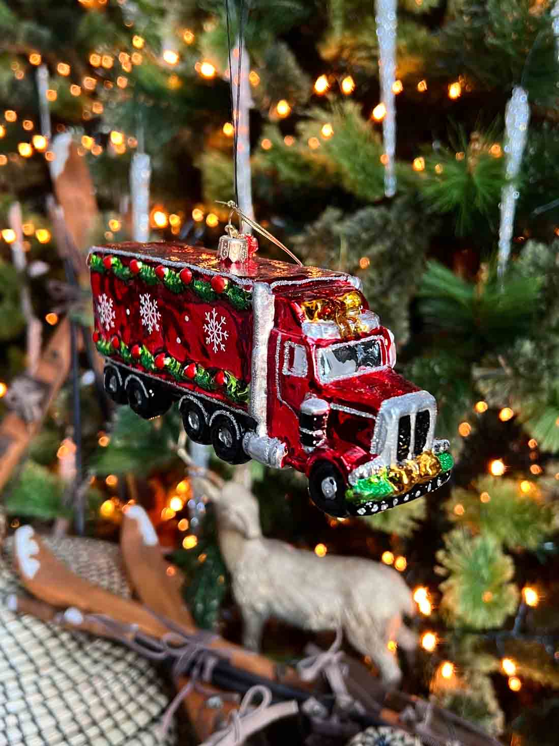 Christmas Truck Ornament