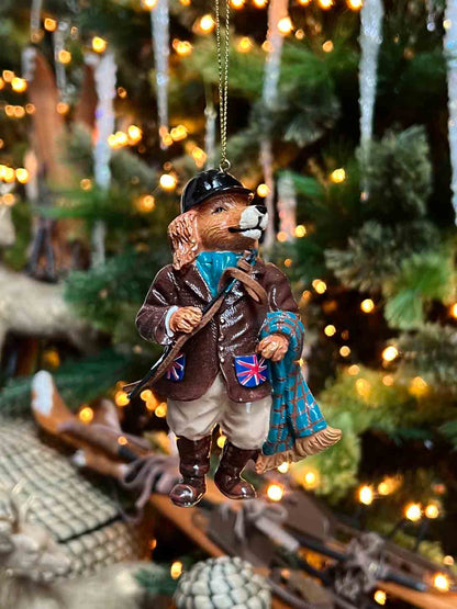 Country Club Dog Ornament