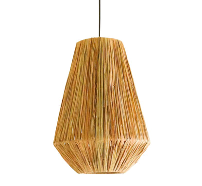 ENDAH Round Raffia Pendant Lampshade