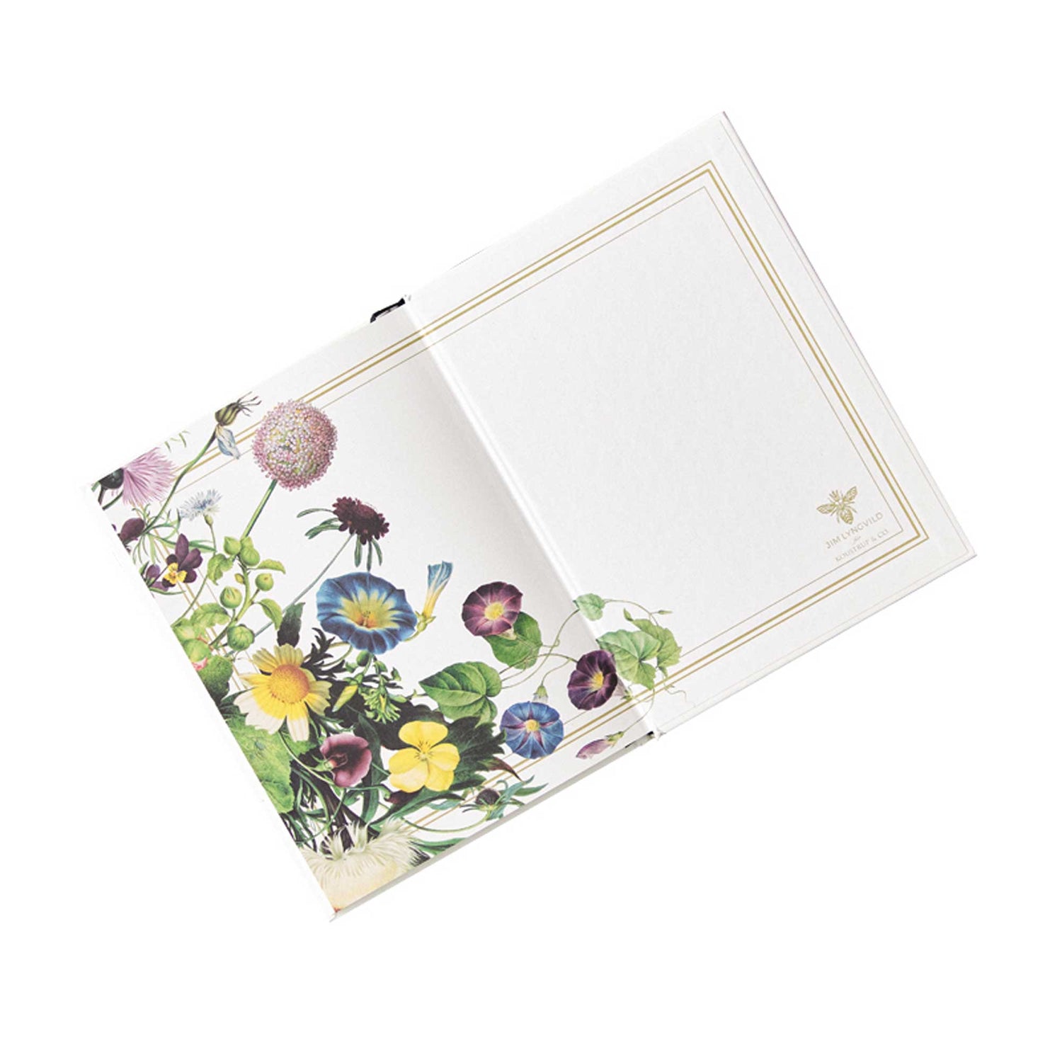 Flower Garden Notebook by Jim Lyngvild