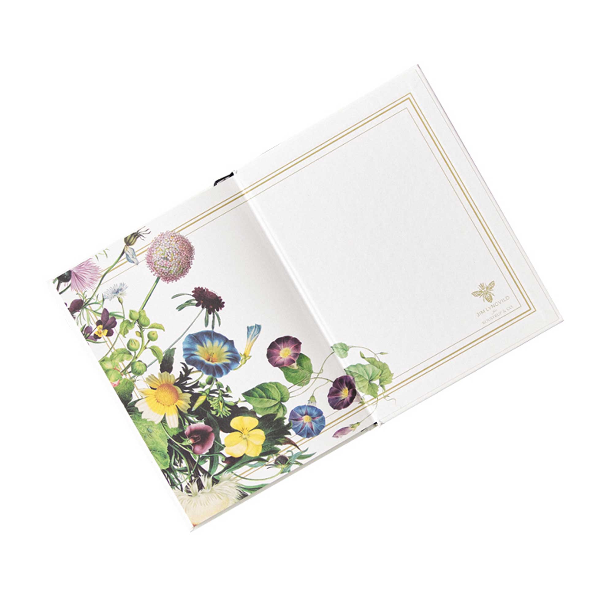 Flower Garden Notebook by Jim Lyngvild