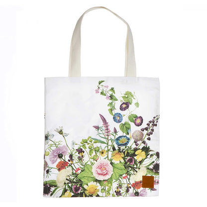 Organic Tote Bag - Flower Garden Design by Jim Lyngvild