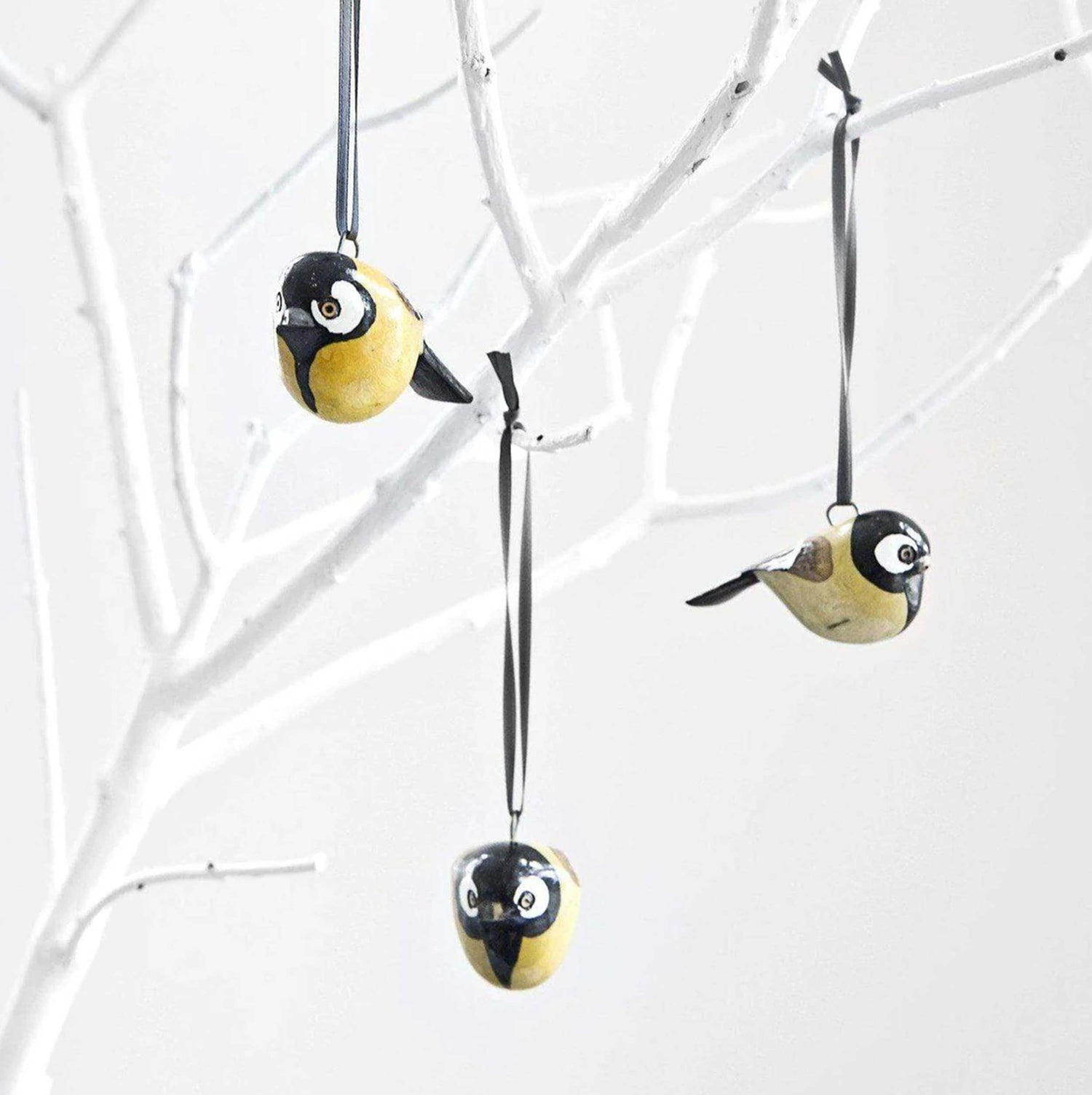 Great Tit Wooden Ornament