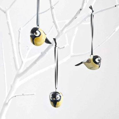 Great Tit Wooden Ornament