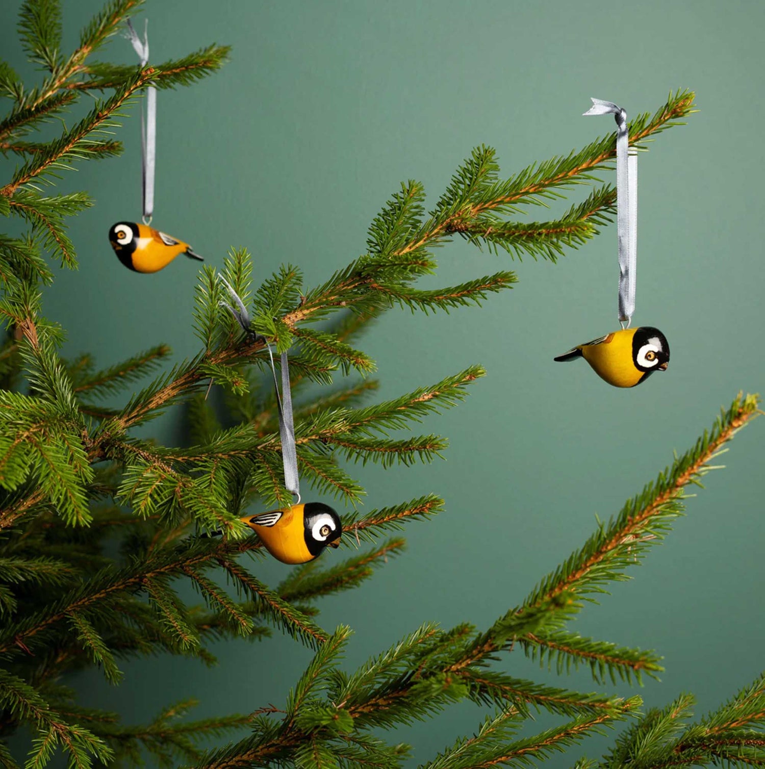 Great Tit Wooden Ornament