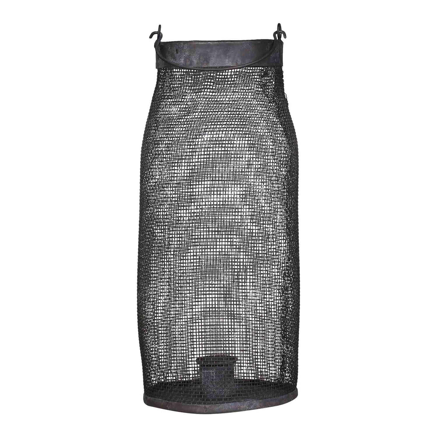 Hurricane Lantern with Net