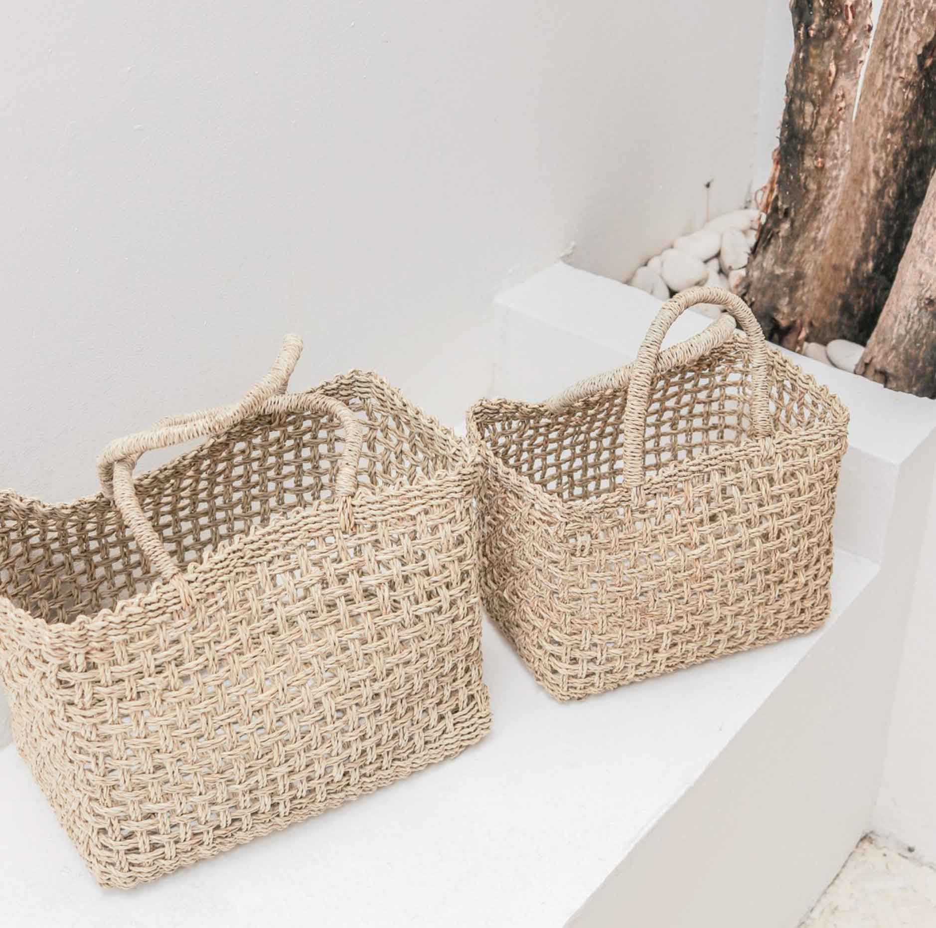 MOYO Beach Bag made from Woven Seagrass | Shopping Bag