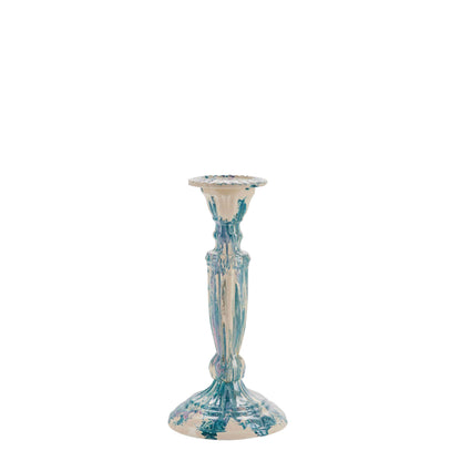 Mixed Colour Hand Painted Candlestick