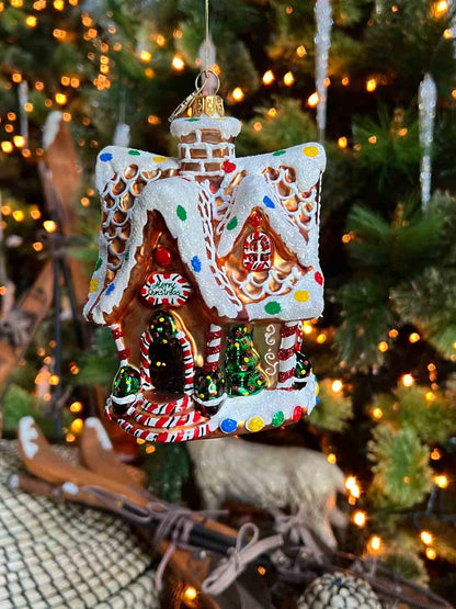 Mrs Claus Gingerbread Bakery Ornament