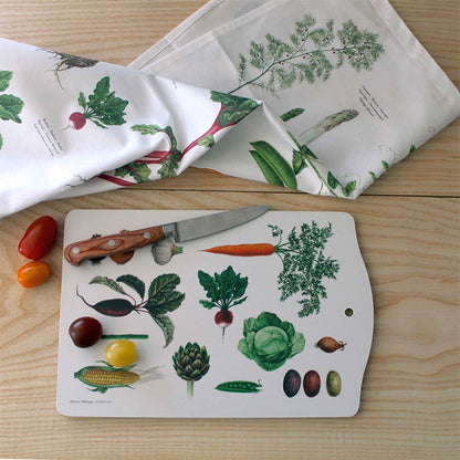 Organic Tea Towel - Kitchen Garden