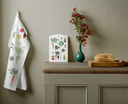 Organic Tea Towel - Kitchen Garden