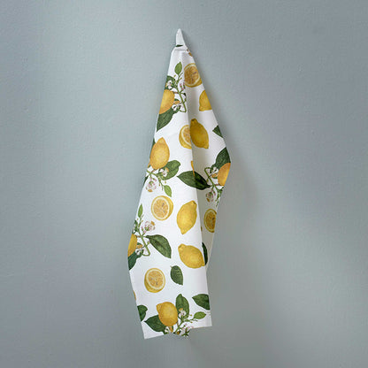 Organic Tea Towel - Lemon