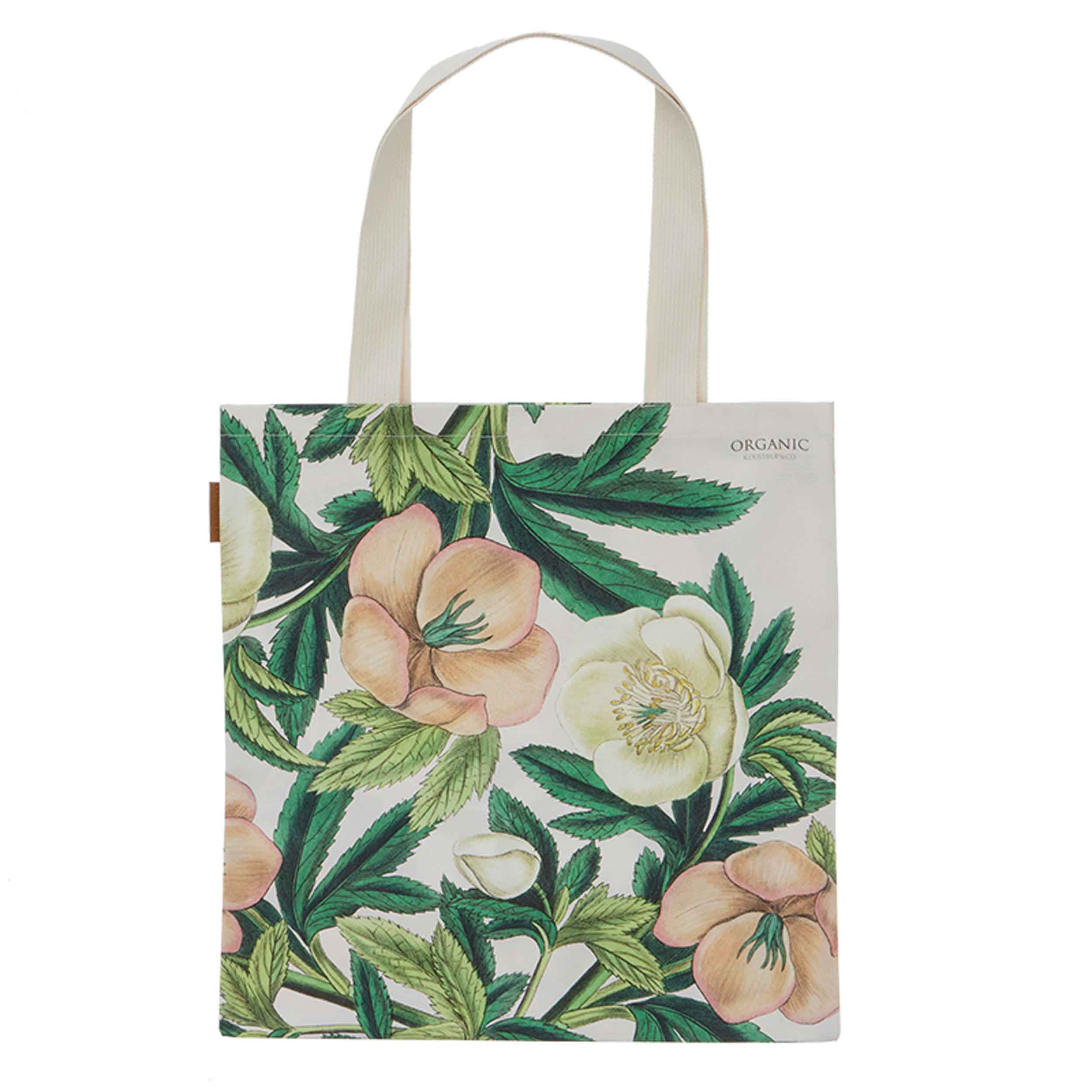 Organic Tote Bag - Helleborus