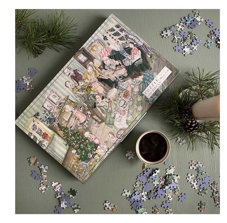 Puzlė - šeimos Kalėdos