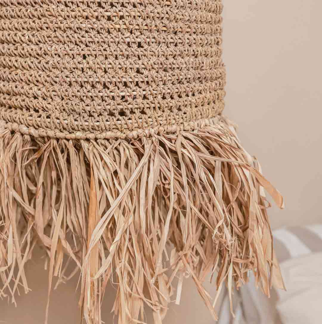 Raffia Pendant Lampshade KAWAH