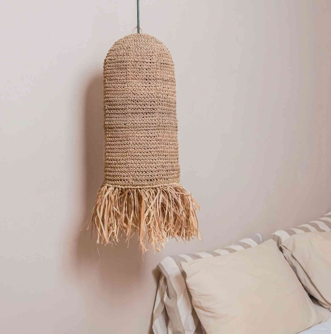 Raffia Pendant Lampshade KAWAH