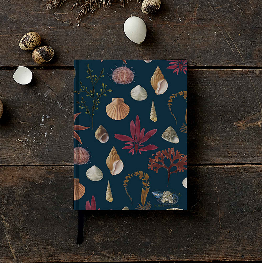 Shells Notebook - Recycled Paper