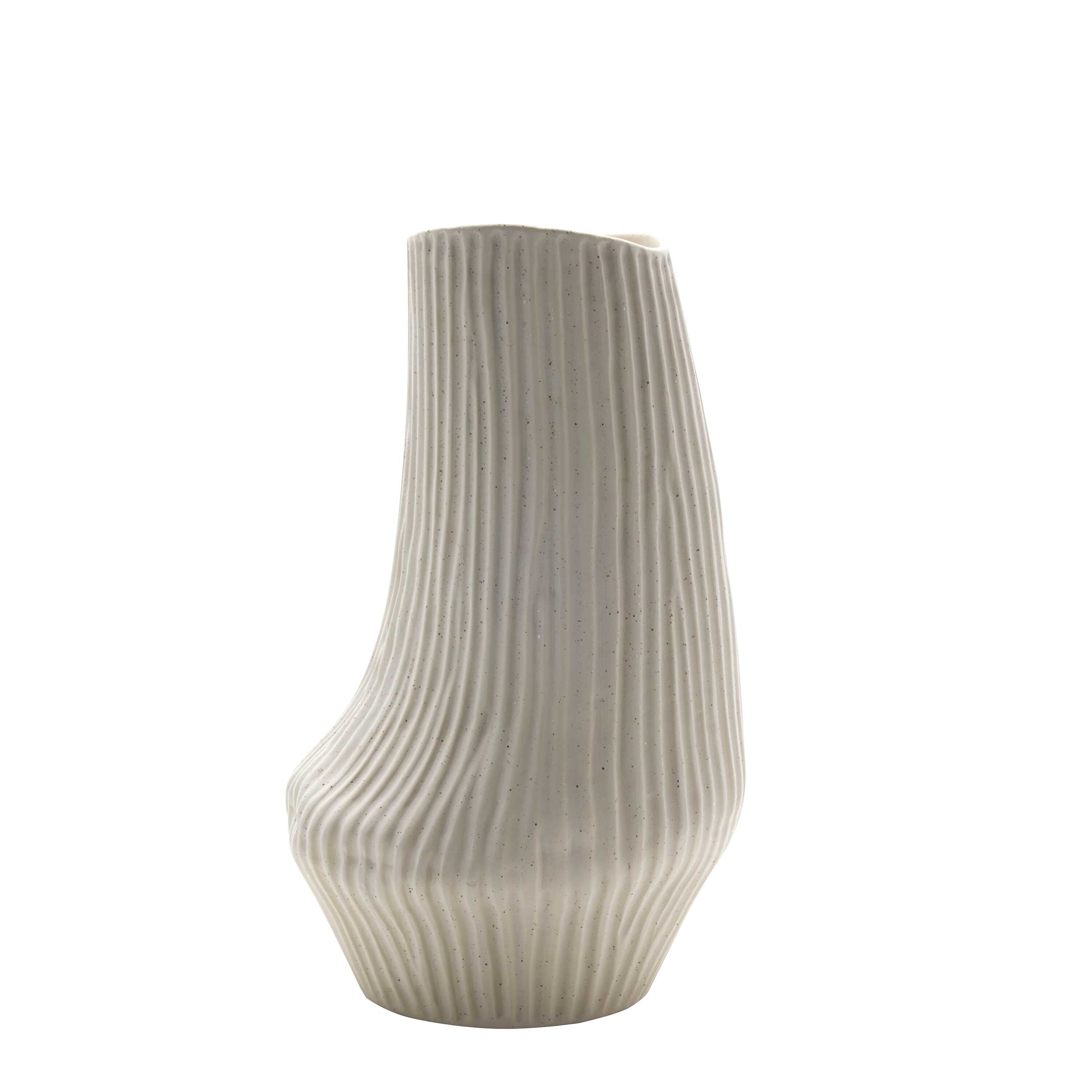 Stripes Ceramic Vase