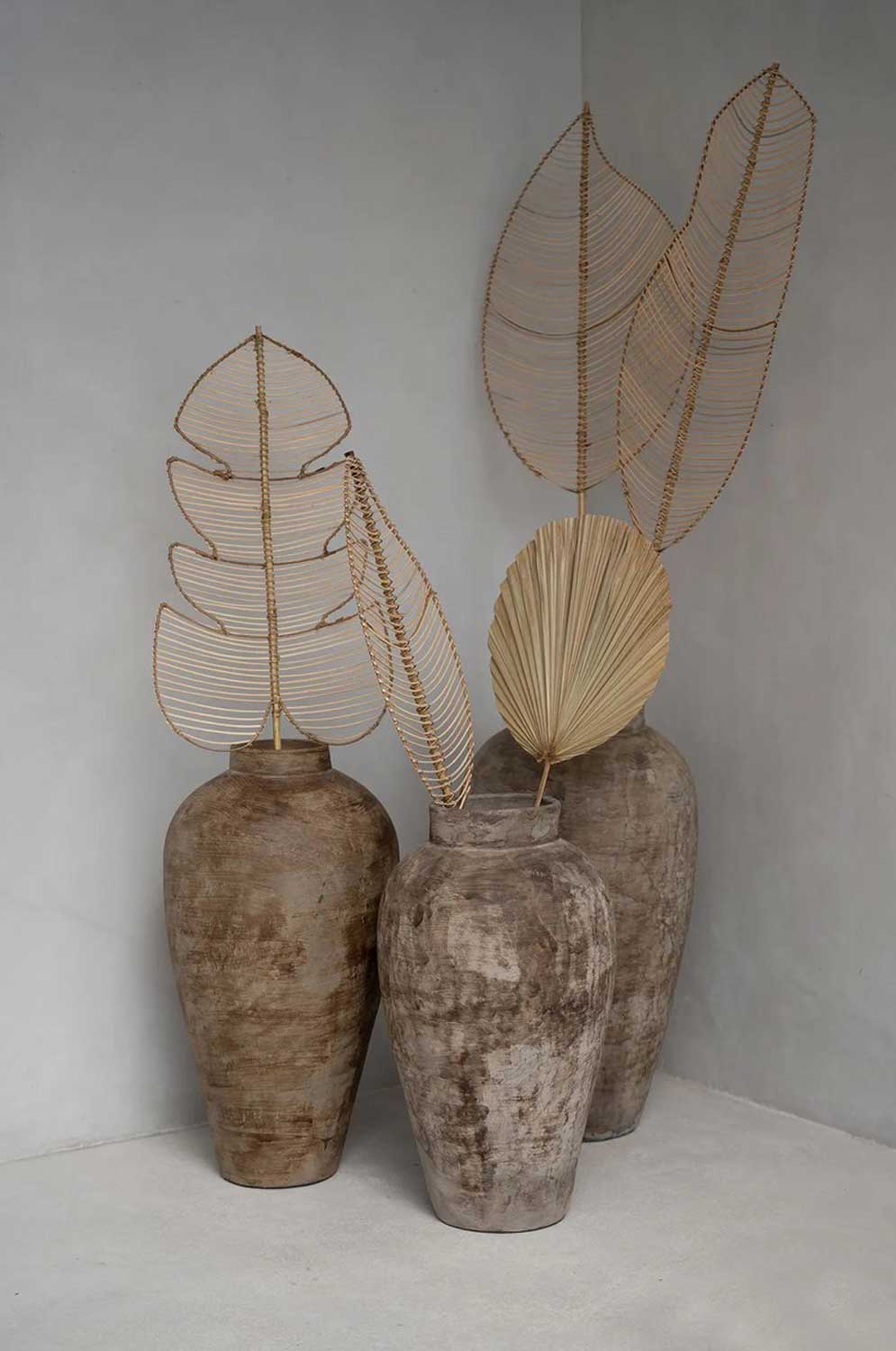 The-Rattan-Monstera-triple-vase