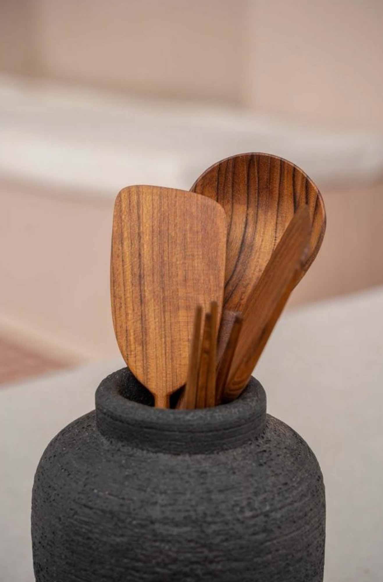 The Teak Root Spatula