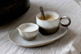 Valence Bowl w. pouring spout coffee and milk