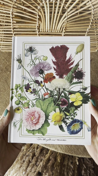 Flower Garden Notebook by Jim Lyngvild