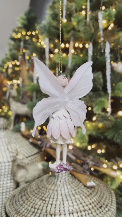 Fairy with Butterfly Wings Ornament