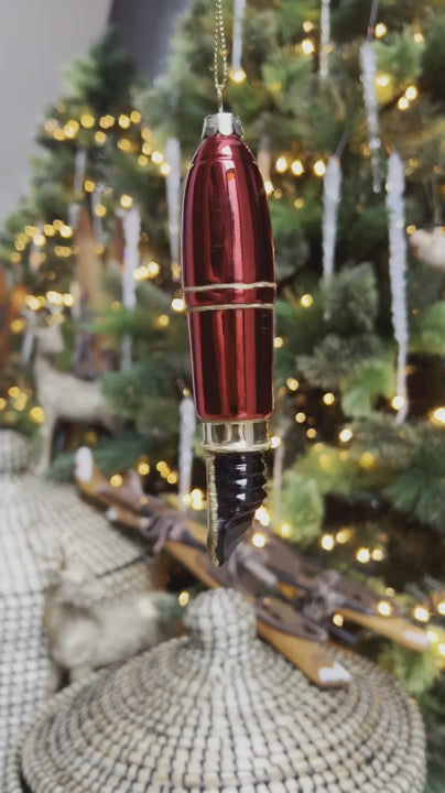 Glass Pen Ornament