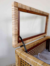 Box in French Wicker with Glass - Prestige Garden Studio